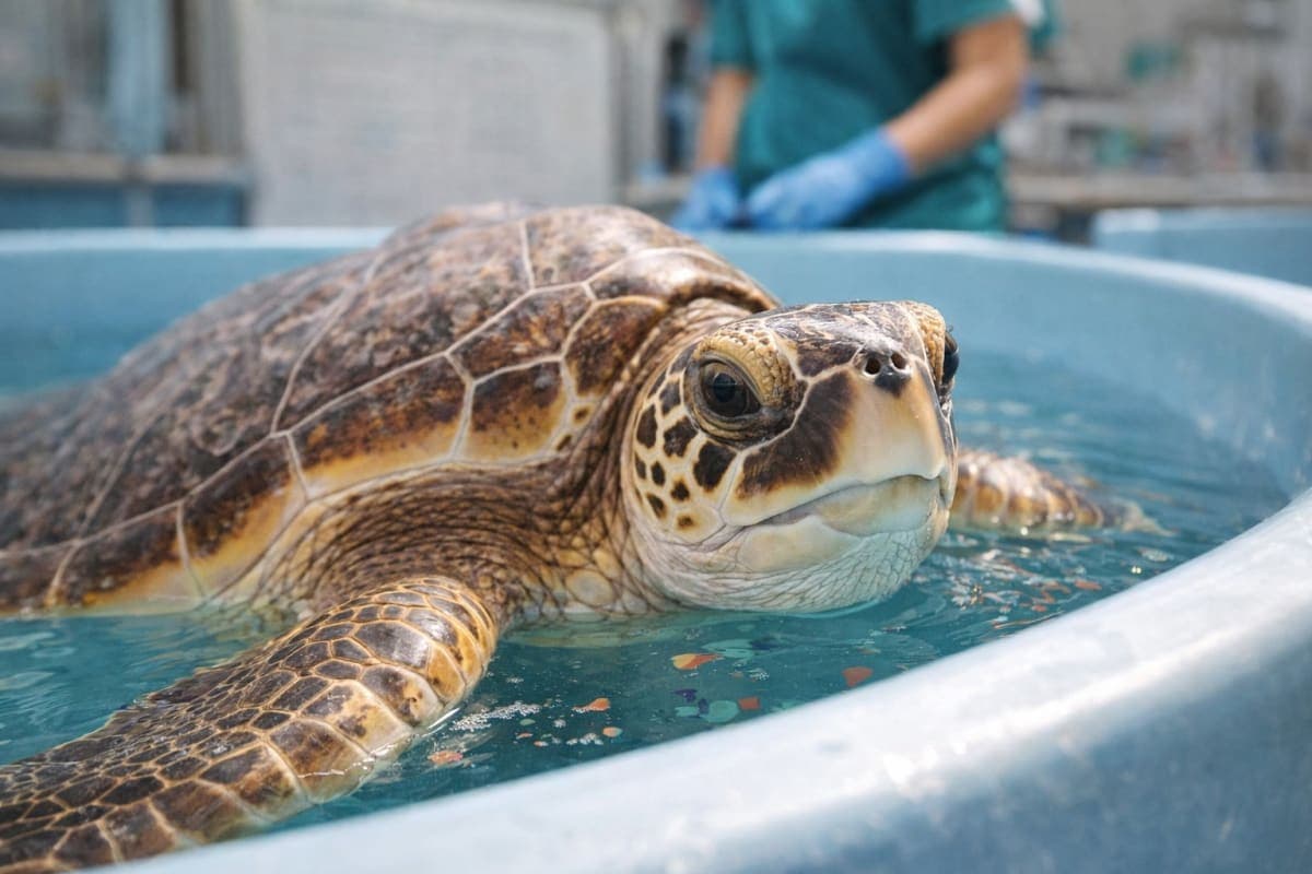 Hemos encontrado un nido de tortuga
